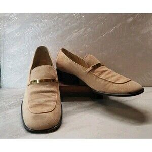Gucci Vintage Horsebit Loafers | Blush Pink Suede | Made in Italy Sz 37/6.5 U.S